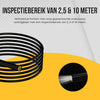 Webvision Endoscoop Inspectiecamera - 5MP Autofocus - Verwisselbare Kabel - 8mm - 3000mAh - 2, 5 of 10 Meter Kabel - IP68